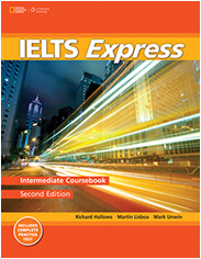 巨匠美語雅思課程使用IELTS Express Intermediate Coursebook，每單元規劃不同的答題技巧練習，適合雅思分數4分 - 5.5分的考生 