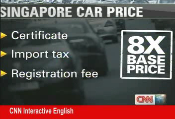 買車猶如登天般困難的新加坡