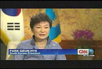 CNN 專訪南韓第一位女總統朴槿惠