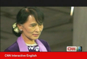 軟禁二十一年後的自由滋味  CNN 專訪翁山蘇姬
