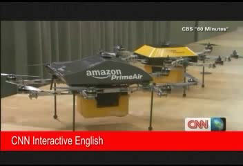 Amazon 商品配送半小時「飛」到你家